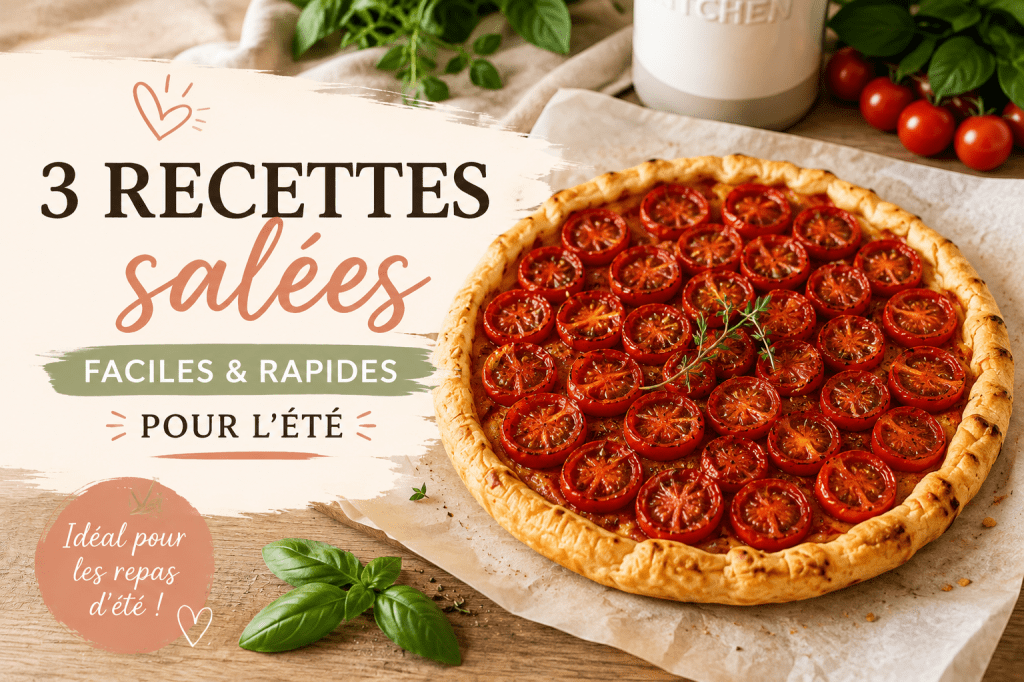 3 recettes salées faciles et rapides pour&nbsp;l&rsquo;été