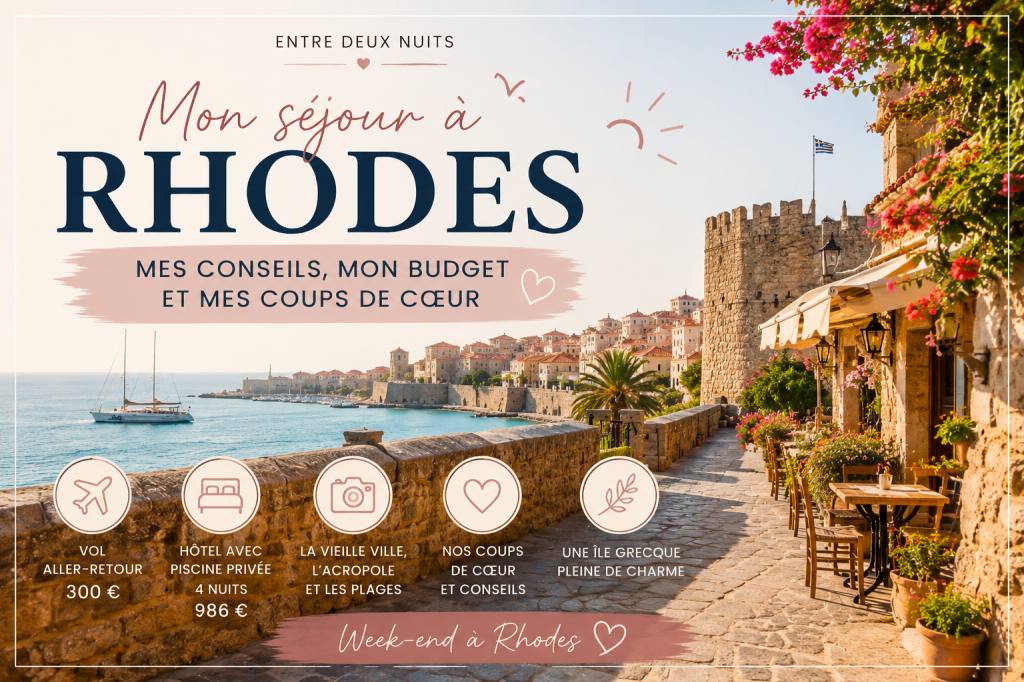 Que faire à Rhodes en 4 jours ? Mes conseils, mon budget et mes incontournables