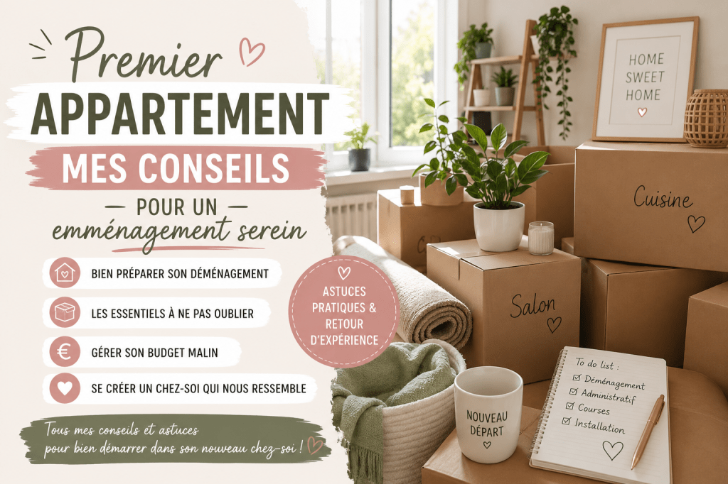 Premier appartement : mes conseils pour un emménagement&nbsp;serein